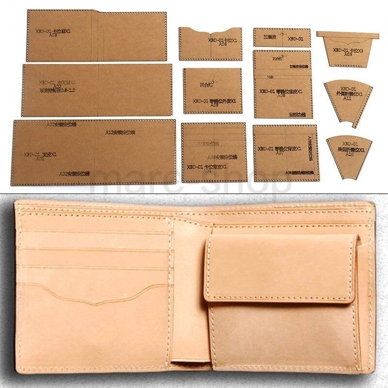 レザークラフト作成キット レザークラフト 型紙 ウォレット 財布 レザークラフト作成キット レザークラフト 型紙 ウォレット 財布