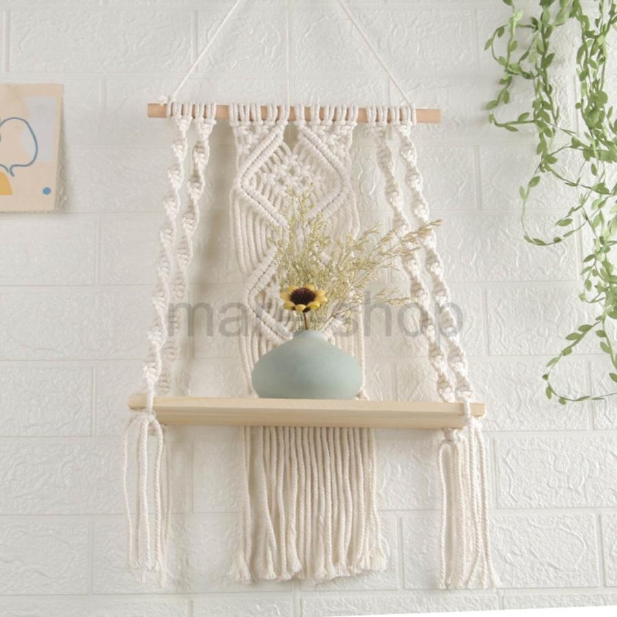 タペストリー マクラメ 壁掛け 木製 棚 吊り下げ おしゃれ ラック 壁 装飾 インテリア タペストリー ショッピングガイドに同意しますか はい 同意します Www Mantraman Com Mx