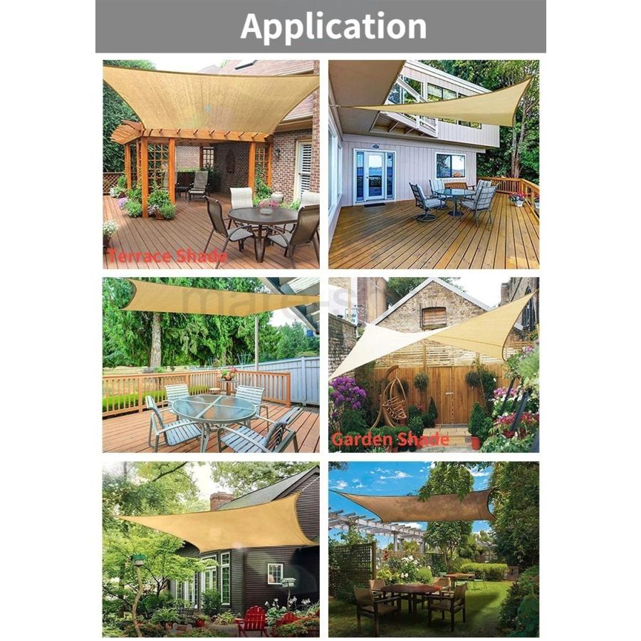 喜ばれる誕生日プレゼント タープテント タープ サンシェード 庭 おしゃれ 大きい 日よけ おすすめ 防水 目隠し キャンプ プール テラス バルコニー スクエア グレー Aynaelda Com