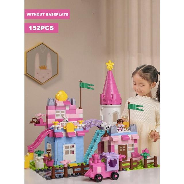 レゴ 互換 ブロック おもちゃ 240ピース 女の子 プリンセス キャッスル お城 知育 教材 Toy Lego004 Happy Outlet 通販 Yahoo ショッピング
