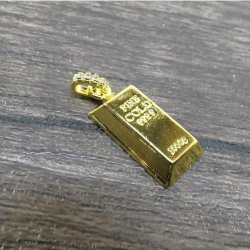 金塊レプリカ ミニ ネックレス ペンダント キーホルダー ストラップ