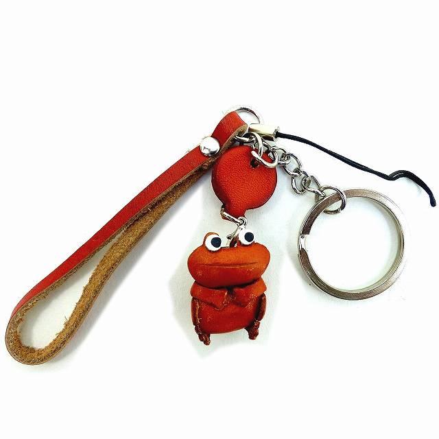 キーホルダー 牛革 本革 レザー 蛙 カエル 手作り ハンドメイド チャーム バックチャーム 本革キーホルダー Ask 028 メール便ok Ask 028 バラエティ雑貨 ハッピーパッチ 通販 Yahoo ショッピング