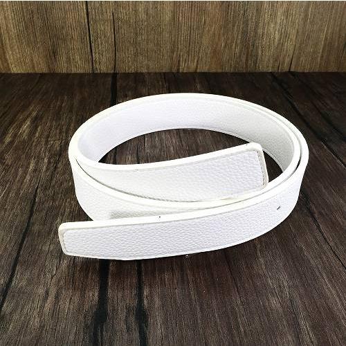 バックルなし ベルト 白 Puレザー 合皮 メンズベルト 革のみベルト 長い 替えベルト 098 宅配便のみ 098 バラエティ雑貨 ハッピーパッチ 通販 Yahoo ショッピング