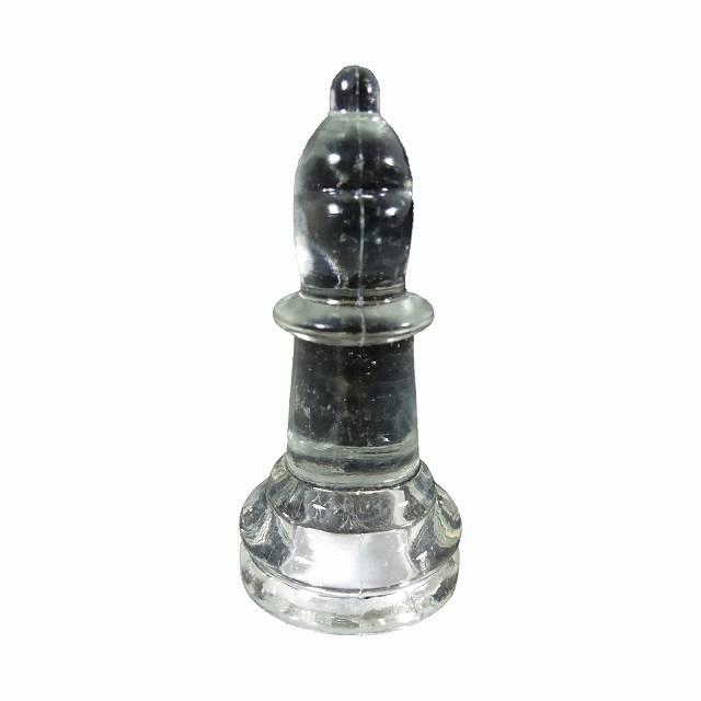 チェス 駒 駒のみ ビショップ クリア チェスボードなし インテリア ガラス クリスタル フロストグラス ガラスチェス 特大 Cp 004 宅配便のみ Cp 004 バラエティ雑貨 ハッピーパッチ 通販 Yahoo ショッピング