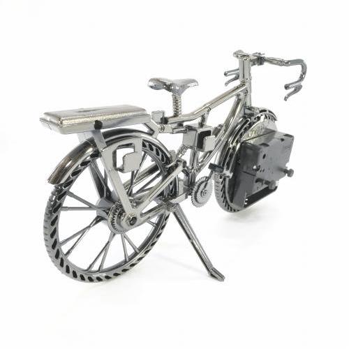 置時計 ロードバイク 自転車 卓上 アラーム付き 置き時計 別途単3電池1