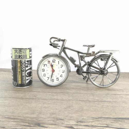 置時計 ロードバイク 自転車 卓上 アラーム付き 置き時計 別途単3電池1