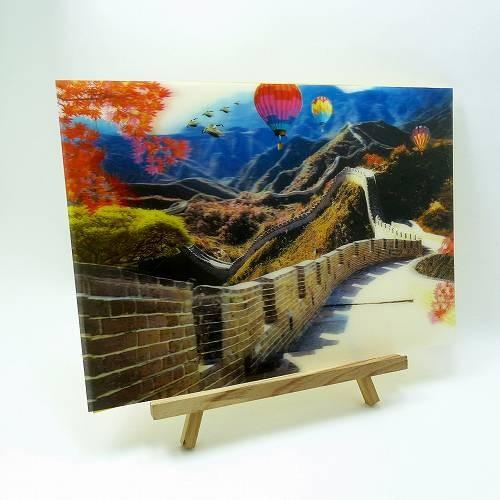 立体ピクチャー 万里の長城 Et 242 風景 3dの絵 飛び出す 浮き出る 立体絵画 トリックアート 宅配便のみ Et 242 バラエティ雑貨 ハッピーパッチ 通販 Yahoo ショッピング