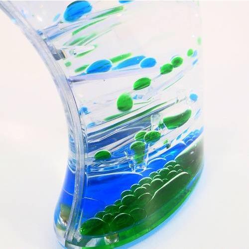 オイルタイマー シェイプ ブルー グリーン コースターセット ET304520