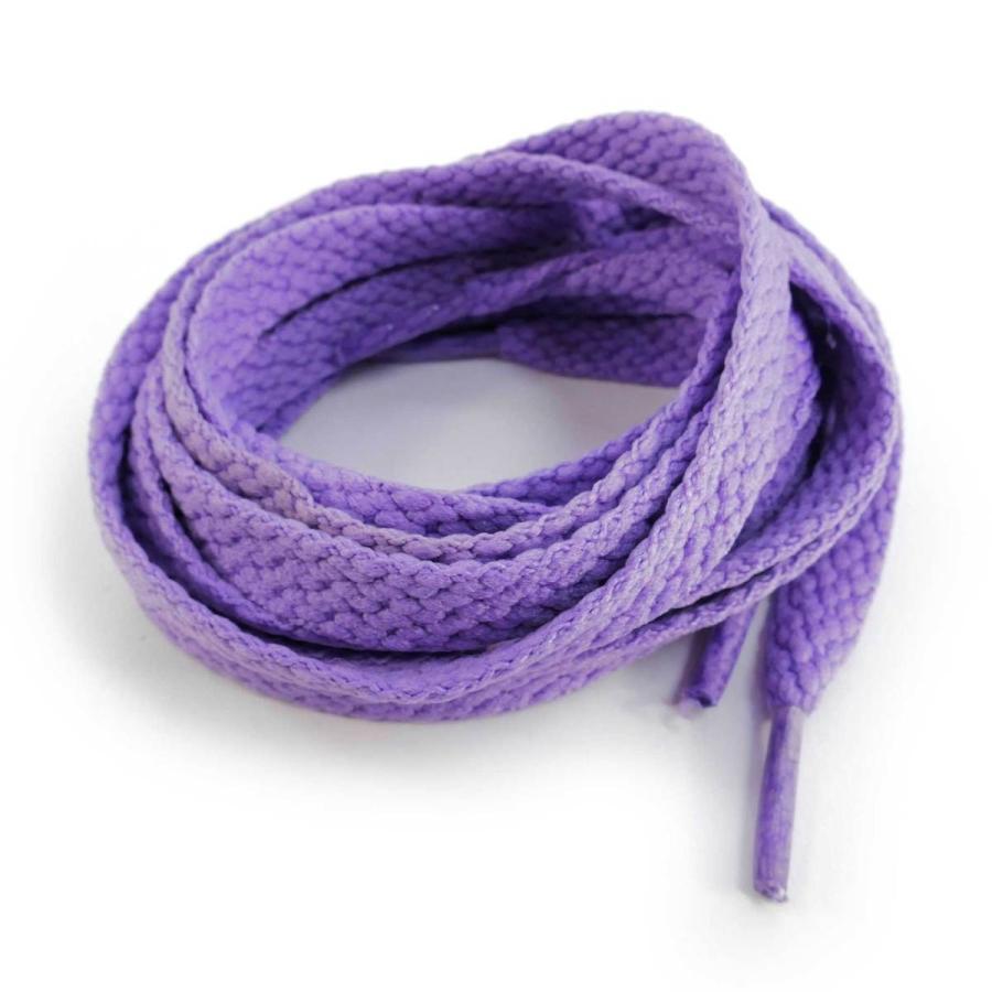 靴ひも スニーカー 靴紐 シューレース 125cm 紫 パープル ロング 無地 子供 レディース メンズ 平紐 Etsr 707 メール便ok Etsr 707 バラエティ雑貨 ハッピーパッチ 通販 Yahoo ショッピング