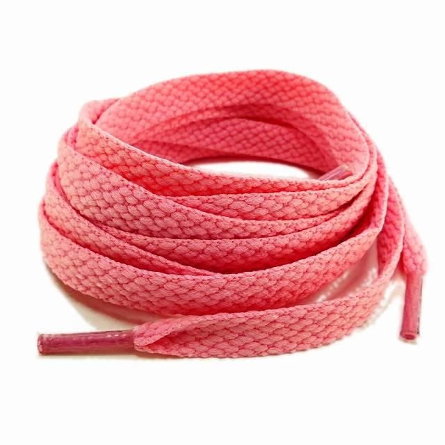 靴ひも スニーカー 靴紐 シューレース 125cm 薄い ピンク ロング 無地 子供 レディース メンズ 平紐 Etsr 713 メール便ok Etsr 713 バラエティ雑貨 ハッピーパッチ 通販 Yahoo ショッピング