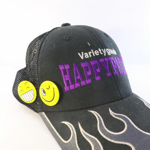 缶バッジ スマイル 30個セット ランダムアソート 福袋 ピンバッジ 顔