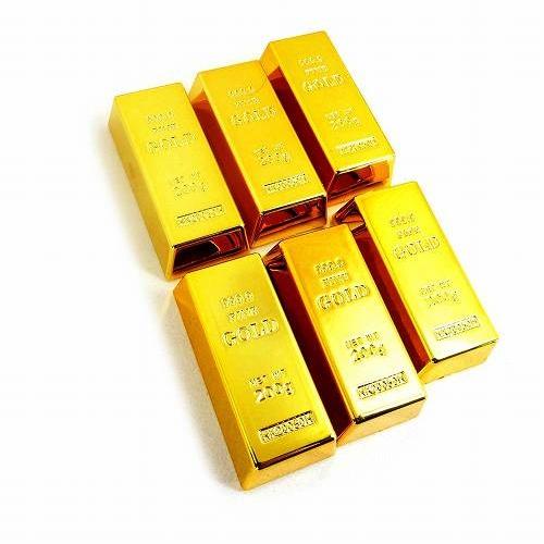 マグネット 金の延べ棒 ゴールドバー レプリカ 金塊 おもしろ ゴールド
