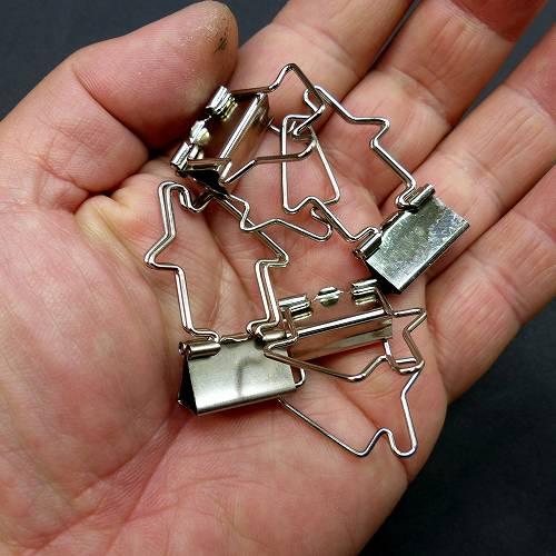 ダブルクリップ 文具ダブルクリップ クリップ 文房具 かわいい 家 シルバー 4個セット ペーパークリップ ステーショナリー Hb 367 メール便ok Hb 367 バラエティ雑貨 ハッピーパッチ 通販 Yahoo ショッピング