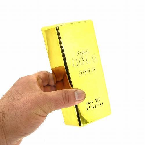 金の延べ棒レプリカ 大 金塊 レプリカ ゴールドバー HB-580 宅配