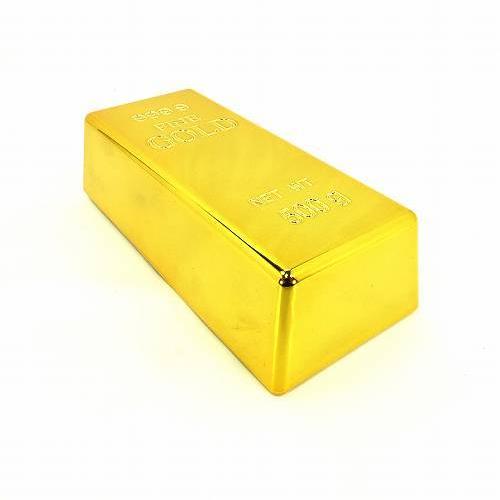 貴金属店☆展示用☆レプリカ延べ板24Kの1kgタイプ/☆新品☆10個 金の延べ棒レプリカ 中 金塊 レプリカ ゴールドバー HB-581 宅配