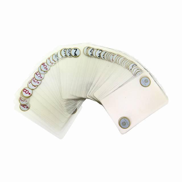 トランプ 半透明 おしゃれ クリア プラスチック マジック用品ではございません Hb 5 メール便ok Hb 5 バラエティ雑貨 ハッピーパッチ 通販 Yahoo ショッピング