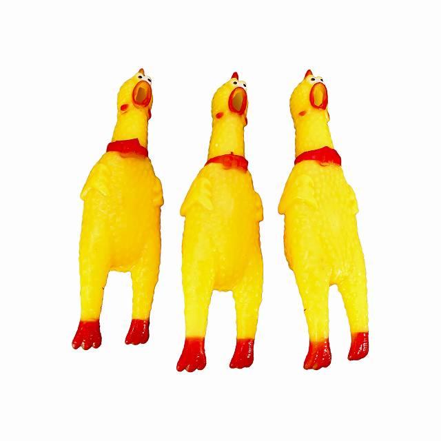 叫ぶチキン 16センチ ミニ 3個セット おもしろグッズ ユニークグッズ にわとり びっくりチキン おもしろグッズ にわとり Hb 590 宅配便のみ Hb 590 バラエティ雑貨 ハッピーパッチ 通販 Yahoo ショッピング