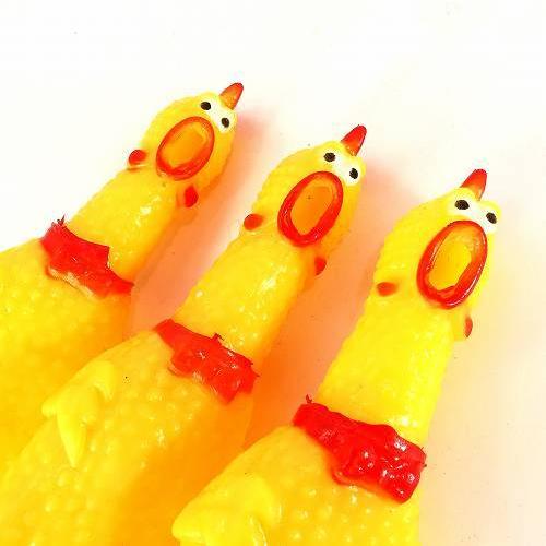 パピーチキン15キロ びっくりチキン 叫ぶチキン 16センチ ミニ 3個セット おもしろ