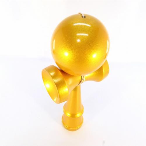 けん玉 ジャンボ 大きい 24cm オール金 木製 パフォーマンス