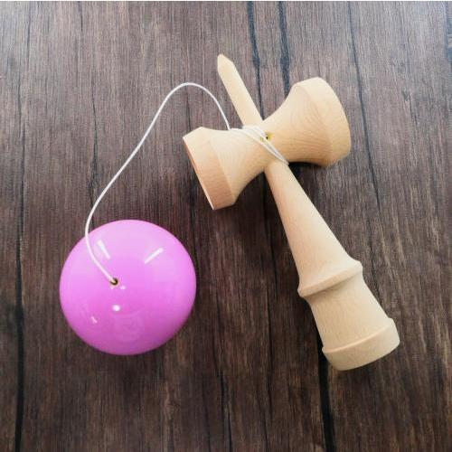 けん玉 ジャンボ 大きい 24cm ライトピンク 木製 パフォーマンス