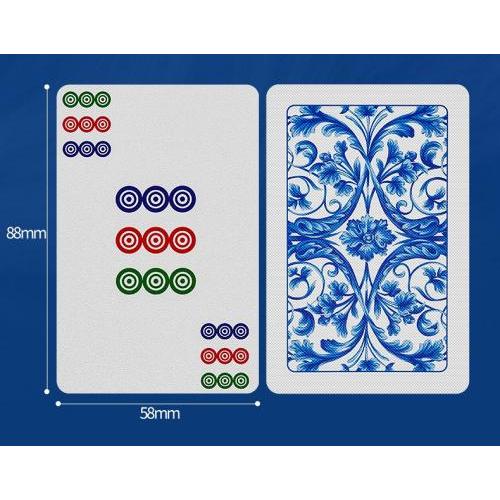 カード麻雀牌セット マットおまけ マージャン牌 マージャントランプ