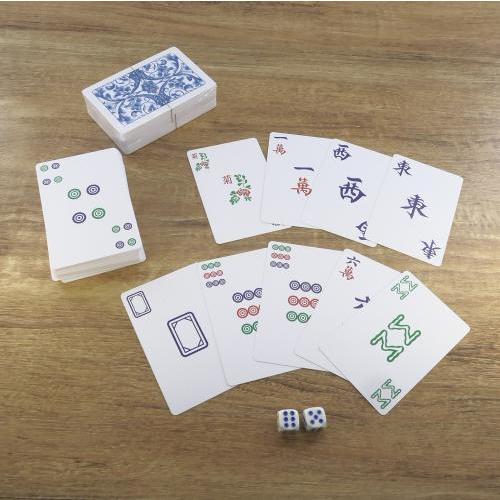 カード麻雀牌セット マットおまけ マージャン牌 マージャントランプ