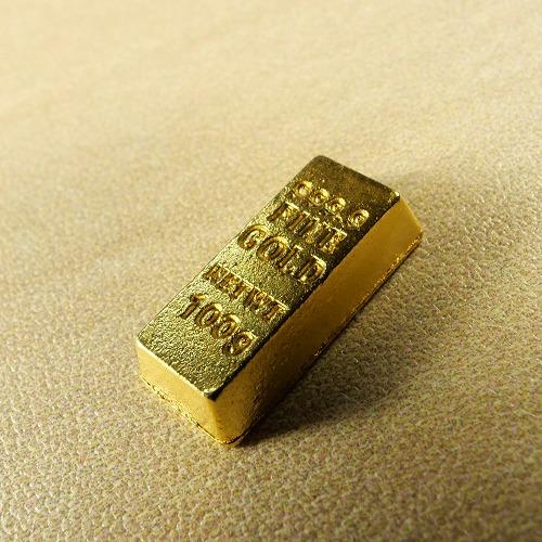 金の延べ棒レプリカ 金塊 レプリカ 超ミニ 10個セット ゴールドバー 極