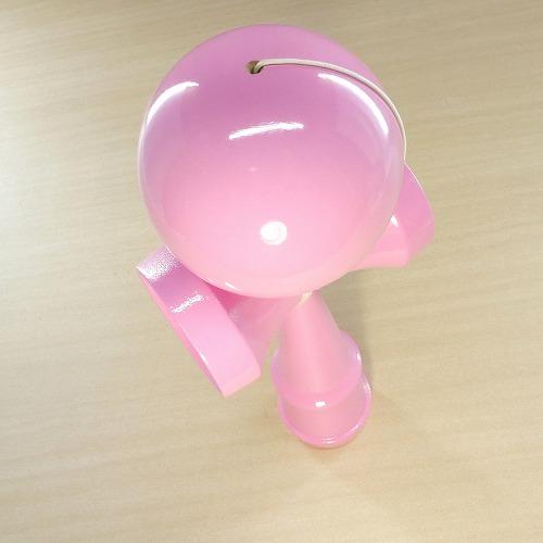 けん玉 ジャンボ 大きい 24cm オールピンク 木製 パフォーマンス