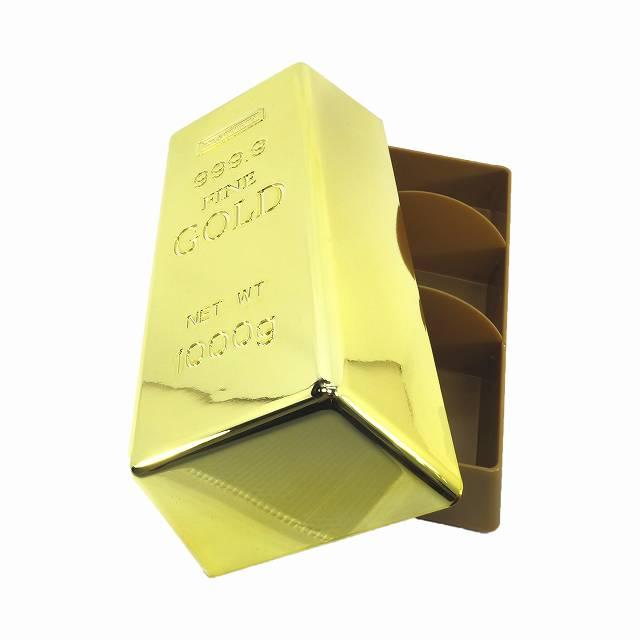 小物入れ ケース 金の延べ棒 ゴールドバー レプリカ ジュエリーケース