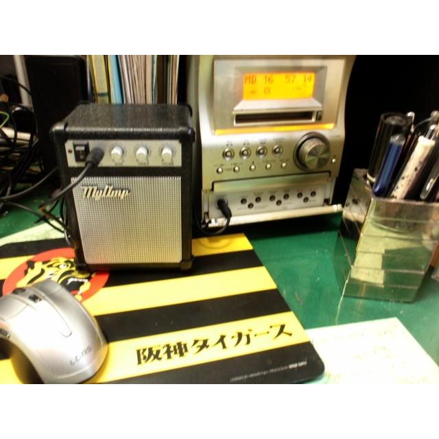 ギターアンプ型スピーカー 黒 KA-096 USBスピーカー スマホスピーカー