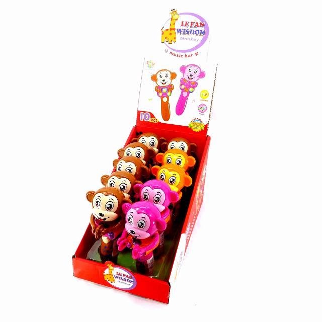 美品 音が鳴るおもちゃ セット おサルさん 鼓笛隊 電子がらがら まとめ買い 10個セット 音が鳴る