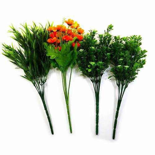 ミニチュア 草と花 4本セット MC-201 ディスプレイ 展示品