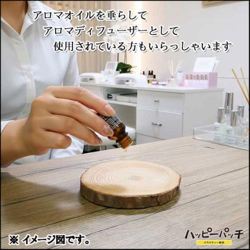 天然木の台座 ディスプレイスタンド スギの木 切り株 1個 約10cm 厚み