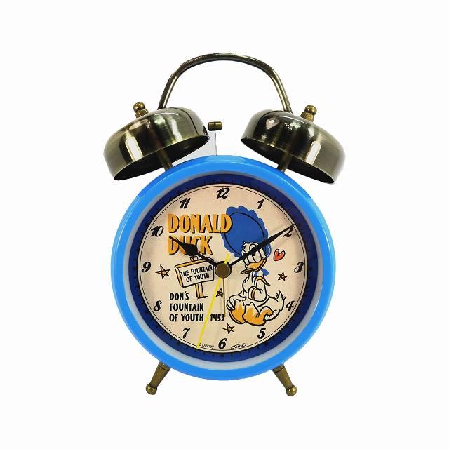 目覚し時計 ドナルドダック 置時計 ツインベルクロック 目覚まし時計 Ml 744 ディズニー 宅配便のみ Ml 744 バラエティ雑貨 ハッピーパッチ 通販 Yahoo ショッピング