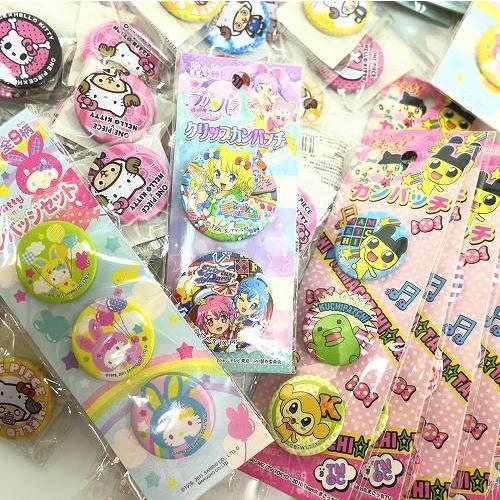 缶バッジ 大量処分 ハローキティ たまごっち プリパラ 約150個まとめて Ml 756 缶バッチ 宅配便のみ Ml 756 バラエティ雑貨 ハッピーパッチ 通販 Yahoo ショッピング