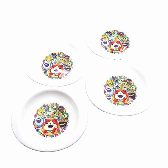メラミン食器 お皿 プレート 妖怪ウォッチ 4枚セット ML-759 サラダ