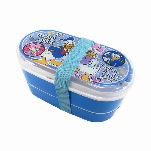 ランチボックス お弁当箱 2段式 箸付き ランチベルト付き ドナルドダック Ml 760 ランチボックス かわいい キャラクター ディズニー 宅配便のみ Ml 760 バラエティ雑貨 ハッピーパッチ 通販 Yahoo ショッピング