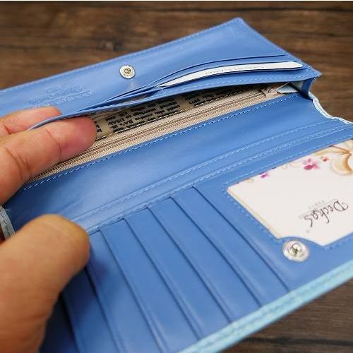 長財布 レディース 二つ折り Deckas Paris クマ柄 898A-P173 長