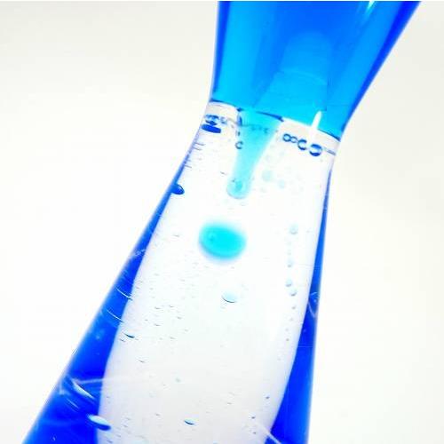 オイルタイマー 背の高いスライム ブルー コースターセット オイル時計