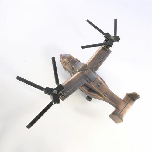 鉛筆削り 飛行機 プロペラ レトロな鉛筆けずり 手動 アンティーク風