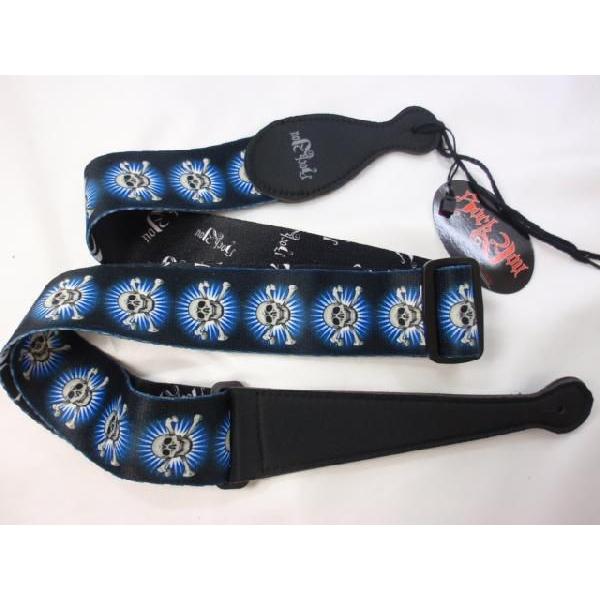 ギターストラップ ドクロ Rt 038 かっこいい 宅配便のみ Rt 038 バラエティ雑貨 ハッピーパッチ 通販 Yahoo ショッピング