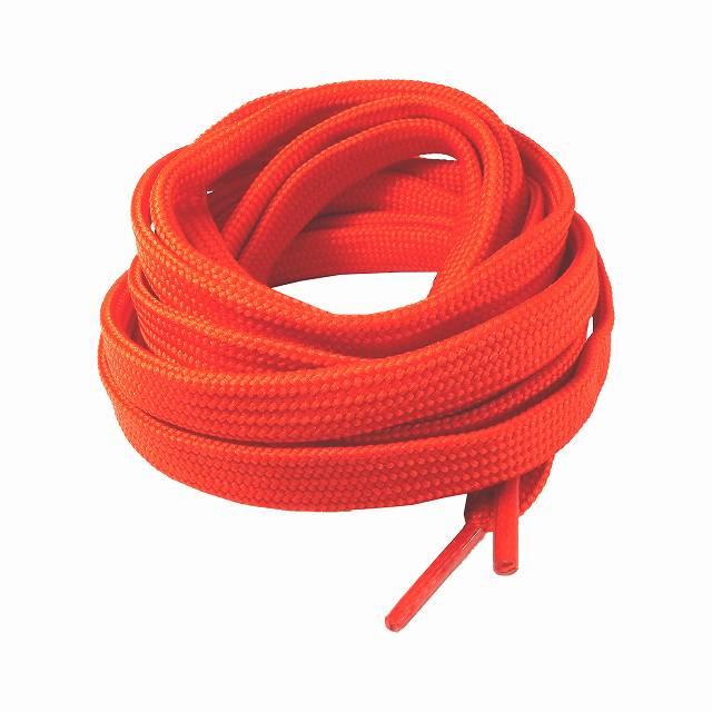 赤いひも 大人の靴ひも 新A 靴紐 平紐 赤 幅11ミリ 長さ110-120cm シュー