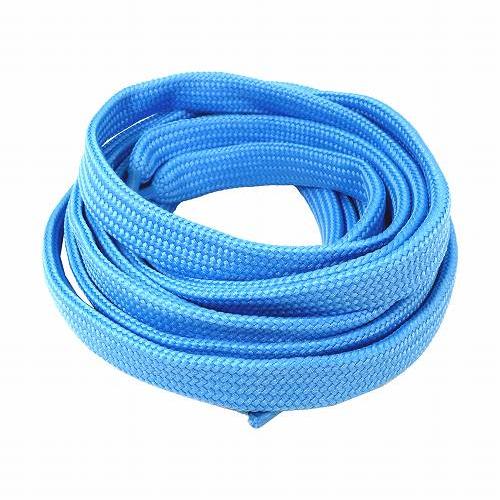 大人の靴ひも 新A 靴紐 平紐 水色 幅11ミリ 長さ110-120cm シュー