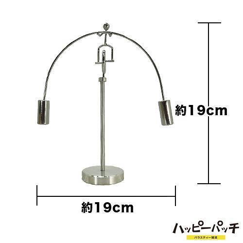やじろべえ テーブルモビール 一輪車 バランスアート インテリア 癒し 動き続ける振り子 TM-107 宅配便のみ｜happypatch｜04