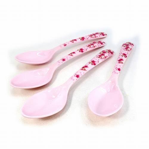 花柄大皿5枚セットとスプーン4本 Amazon | DBMART オシャレなスプーン レンゲ 5点セット 5つ花柄 陶製