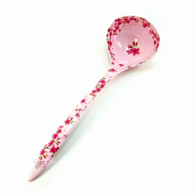 メラミン食器 おたま お玉 大 さくら 桜柄 花柄 スープレードル カトラリー おしゃれ かわいい Tw 75 宅配便のみ Tw 075 バラエティ雑貨 ハッピーパッチ 通販 Yahoo ショッピング