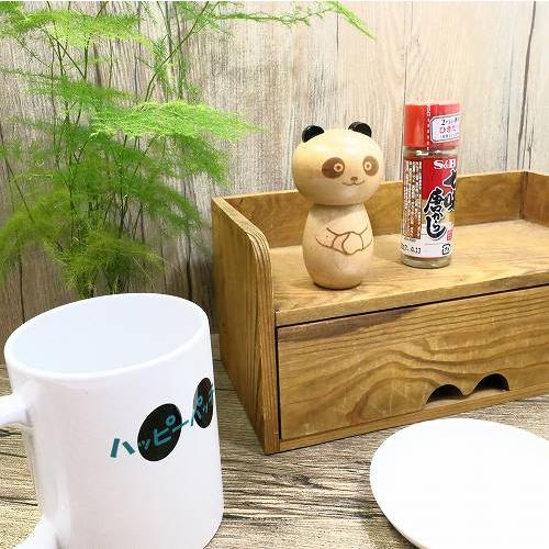 爪楊枝入れ 木製 パンダ つまようじケース つまようじホルダー