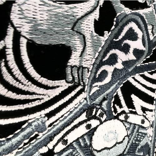 ワッペン 大きい アイロン 刺繍 ラッキー7 ドクロ バイク ビッグ パッチワーク Wf 073 送料無料 Wf 073 バラエティ雑貨 ハッピーパッチ 通販 Yahoo ショッピング