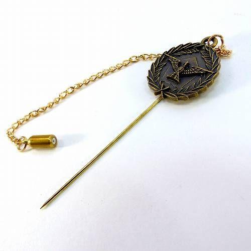 BPN　チェーン付きクロスモチーフブローチ BPN チェーン付きクロスモチーフブローチ パールブローチ2WAY