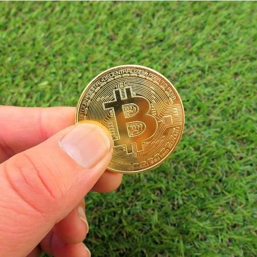 バッジ ビットコイン メダル レプリカ ゴールド WPC-005 仮想通貨